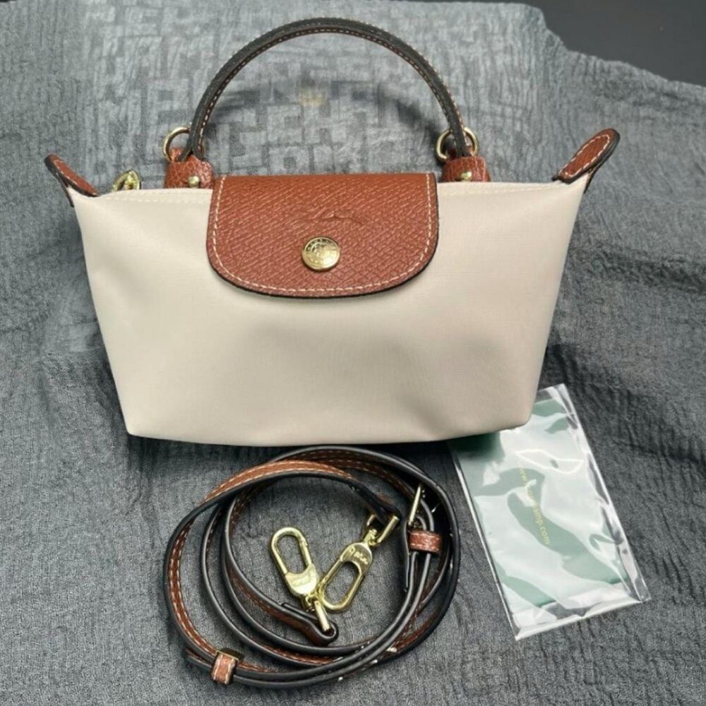 New Longchamp Le Pliage Zipped Mini Tote Bag